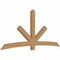 Ekena Millwork Alberta Timber Gable Bracket, Western Red Cedar, 108"W x 49"H x 3 1/2"D x 5 1/2"F, 11/12 Pitch GBW108X49X0406ALB00SWR - alternate 4